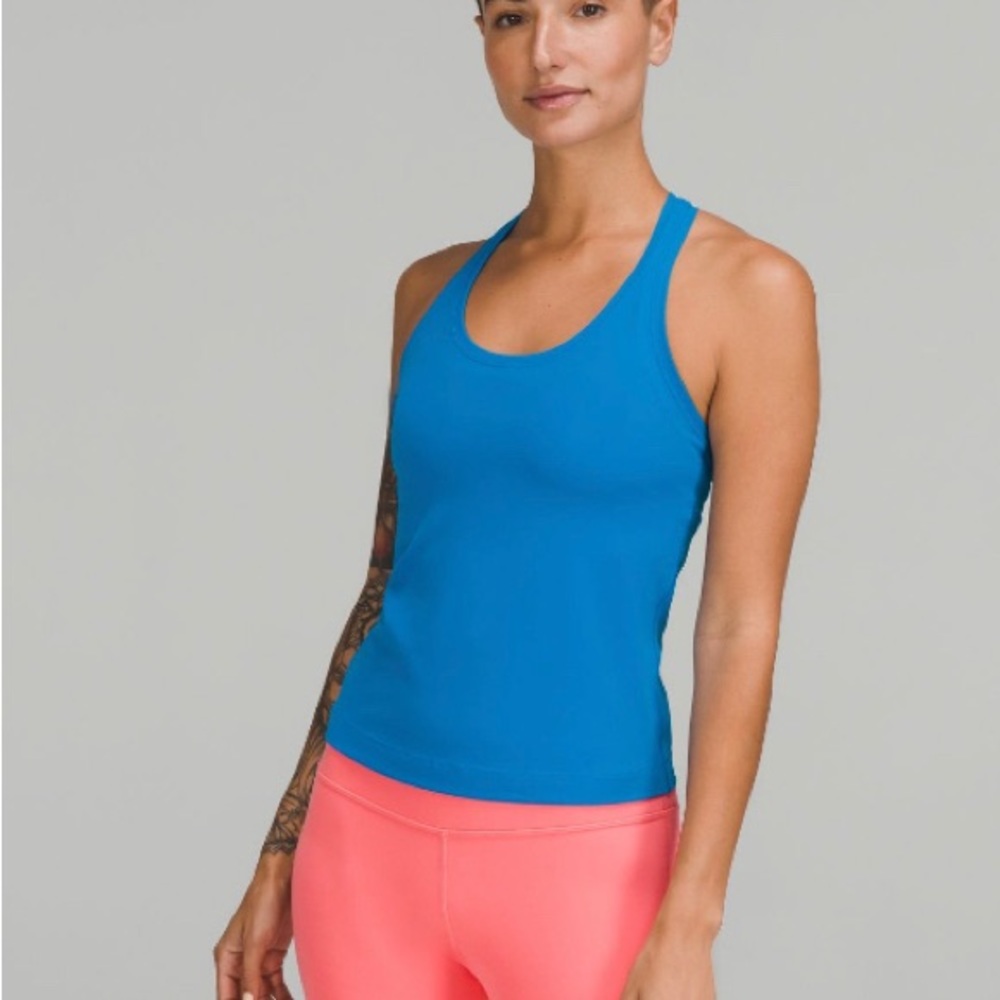 Cool Racerback Short Tank Top *Nulu Poolside